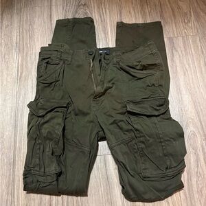 Olive cargo pants